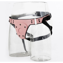 KinkHarness Harnais Gode-ceinture Pink Pants Rose